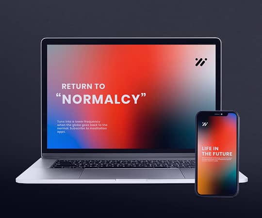Meditation App Mockup